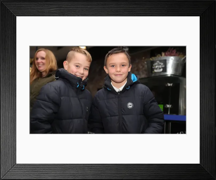 Framed Print : Brighton & Hove Albion FC: 2019 / 20 Season - Player Signing Session with Neal Maupay, Dale Stephens, Aaron Connolly, and Adam Webster at Amex Stadium Framed Print : Brighton & Hove Albion FC: 2019 / 20 Season - Player Signing Session with Neal Maupay, Dale Stephens, Aaron Connolly, and Adam Webster at Amex Stadium
