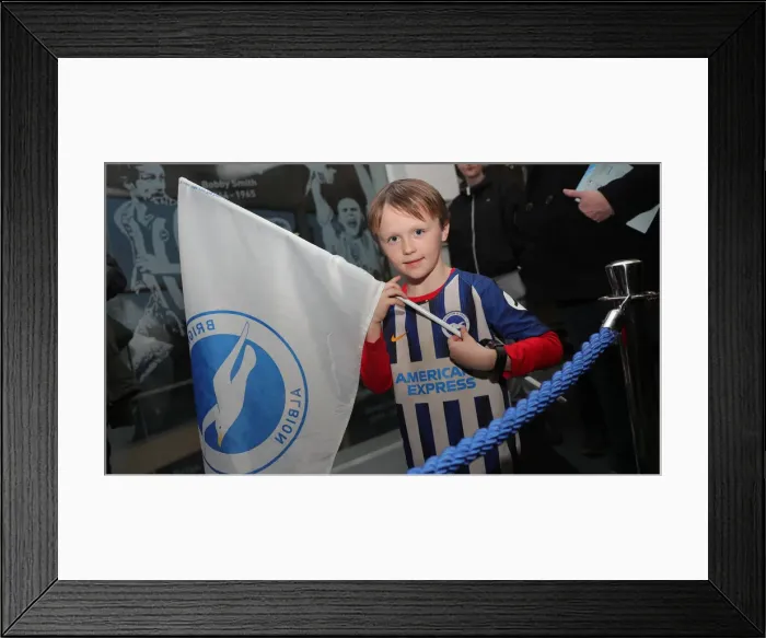Framed Print : Brighton & Hove Albion FC: 2019 / 20 Season - Neal Maupay, Dale Stephens, Aaron Connolly, and Adam Webster Sign Autographs at Amex Stadium Framed Print : Brighton & Hove Albion FC: 2019 / 20 Season - Neal Maupay, Dale Stephens, Aaron Connolly, and Adam Webster Sign Autographs at Amex Stadium