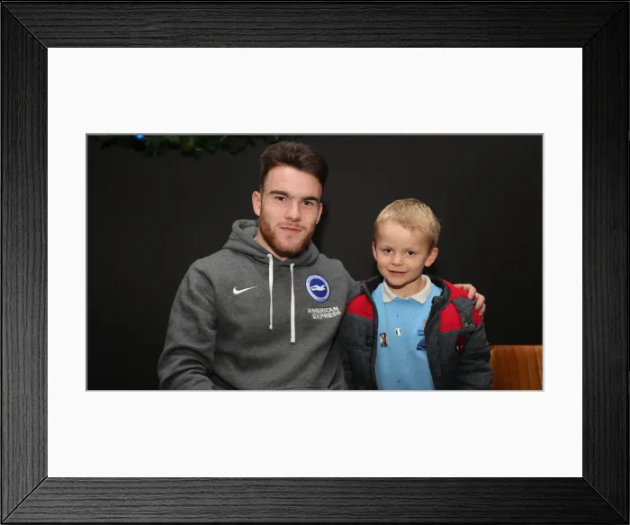 Framed Print : Brighton & Hove Albion FC: 2019 / 20 Season - Neal Maupay, Dale Stephens, Aaron Connolly, and Adam Webster's Player Signing Session at Amex Stadium Framed Print : Brighton & Hove Albion FC: 2019 / 20 Season - Neal Maupay, Dale Stephens, Aaron Connolly, and Adam Webster's Player Signing Session at Amex Stadium