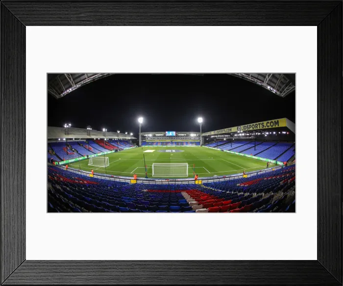 Framed Print : Decisive Moment: Crystal Palace vs. Brighton & Hove Albion at Selhurst Park (16DEC19)