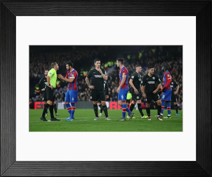 Framed Print : Decisive Moment at Selhurst Park: Crystal Palace vs. Brighton & Hove Albion (16DEC19) Framed Print : Decisive Moment at Selhurst Park: Crystal Palace vs. Brighton & Hove Albion (16DEC19)