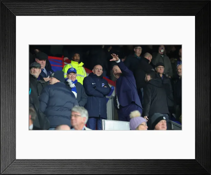 Framed Print : Decisive Moment: Crystal Palace vs. Brighton & Hove Albion at Selhurst Park (16DEC19) Framed Print : Decisive Moment: Crystal Palace vs. Brighton & Hove Albion at Selhurst Park (16DEC19)