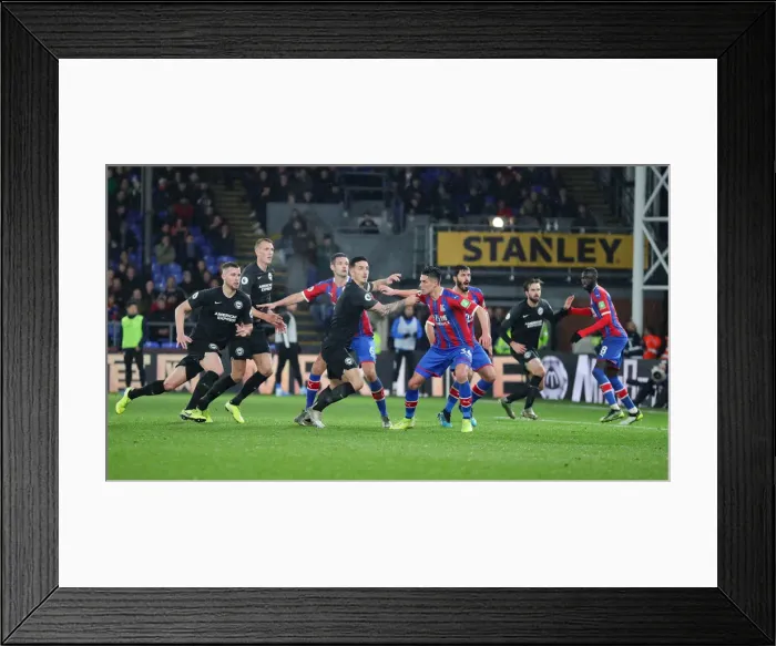 Framed Print : Decisive Moment: Crystal Palace vs. Brighton & Hove Albion at Selhurst Park (16DEC19) Framed Print : Decisive Moment: Crystal Palace vs. Brighton & Hove Albion at Selhurst Park (16DEC19)