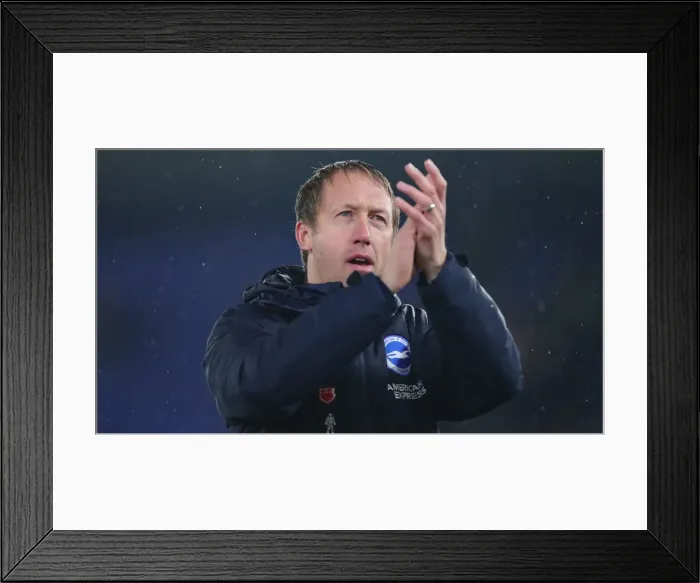 Framed Print : Decisive Moment: Crystal Palace vs. Brighton & Hove Albion at Selhurst Park (16DEC19)