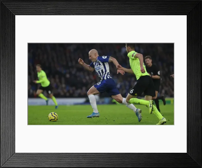 Framed Print : Brighton and Hove Albion vs. Sheffield United: Premier League Showdown at American Express Community Stadium (21DEC19) Framed Print : Brighton and Hove Albion vs. Sheffield United: Premier League Showdown at American Express Community Stadium (21DEC19)