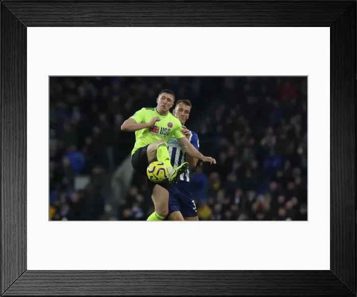 Framed Print : Brighton and Hove Albion vs. Sheffield United: Premier League Battle at American Express Community Stadium (21DEC19) Framed Print : Brighton and Hove Albion vs. Sheffield United: Premier League Battle at American Express Community Stadium (21DEC19)