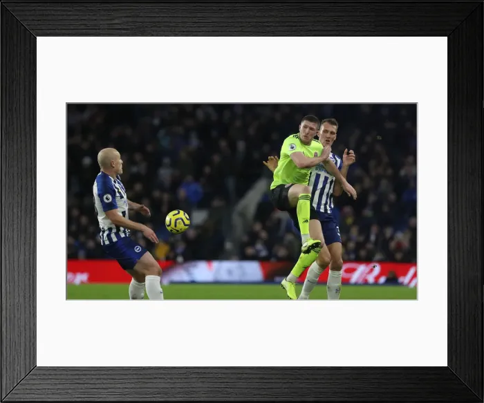 Framed Print : Brighton and Hove Albion vs. Sheffield United: Premier League Battle at American Express Community Stadium (21DEC19) Framed Print : Brighton and Hove Albion vs. Sheffield United: Premier League Battle at American Express Community Stadium (21DEC19)