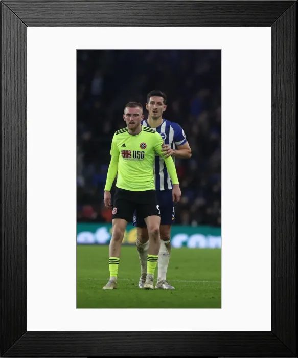 Framed Print : Brighton and Hove Albion vs. Sheffield United: Premier League Battle at American Express Community Stadium (21DEC19) Framed Print : Brighton and Hove Albion vs. Sheffield United: Premier League Battle at American Express Community Stadium (21DEC19)