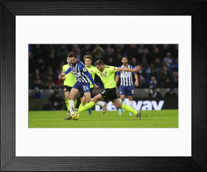 Framed Print : Brighton and Hove Albion vs Sheffield United: Premier League Battle at American Express Community Stadium (12.21.19) Framed Print : Brighton and Hove Albion vs Sheffield United: Premier League Battle at American Express Community Stadium (12.21.19)