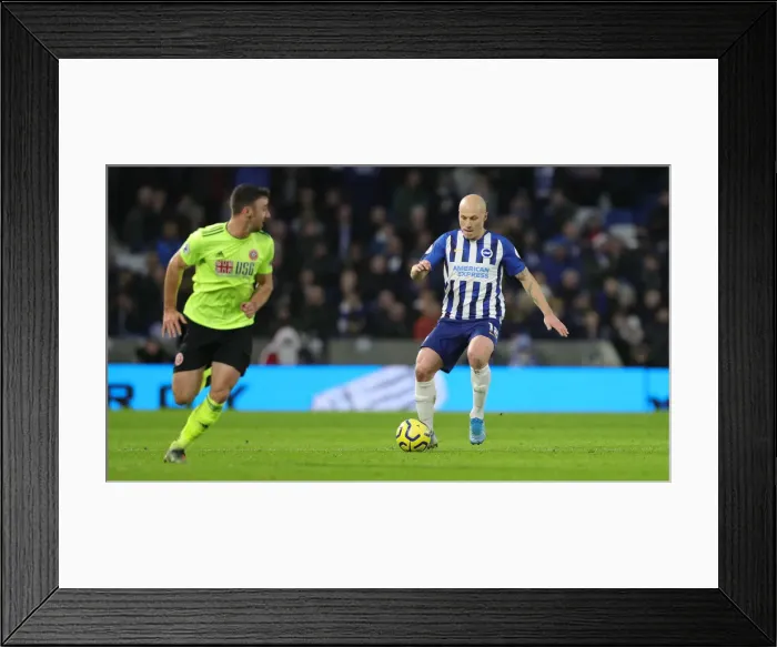 Framed Print : Brighton and Hove Albion vs Sheffield United: Premier League Battle at American Express Community Stadium (21DEC19) Framed Print : Brighton and Hove Albion vs Sheffield United: Premier League Battle at American Express Community Stadium (21DEC19)