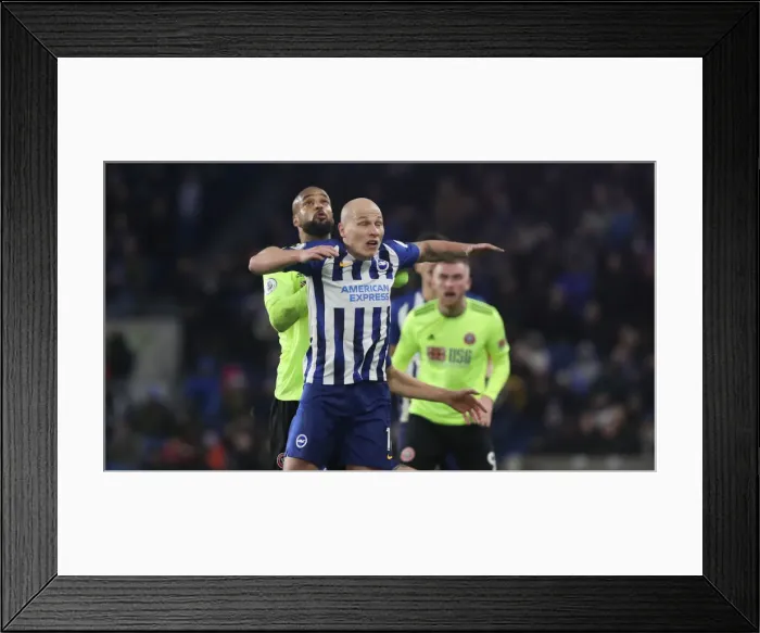 Framed Print : Brighton and Hove Albion vs Sheffield United: Premier League Battle at American Express Community Stadium (21DEC19) Framed Print : Brighton and Hove Albion vs Sheffield United: Premier League Battle at American Express Community Stadium (21DEC19)