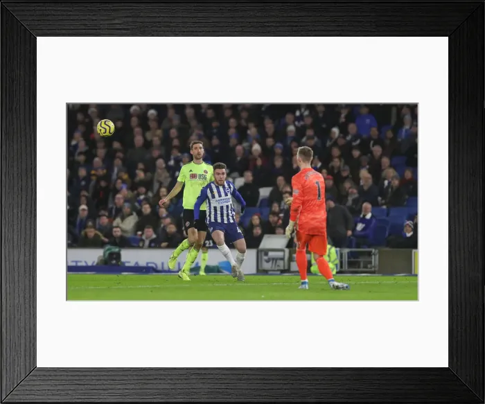 Framed Print : Brighton and Hove Albion vs. Sheffield United: Premier League Battle at American Express Community Stadium (21DEC19) Framed Print : Brighton and Hove Albion vs. Sheffield United: Premier League Battle at American Express Community Stadium (21DEC19)