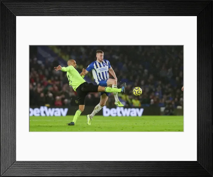 Framed Print : Brighton and Hove Albion vs. Sheffield United: Premier League Battle at American Express Community Stadium (21DEC19) Framed Print : Brighton and Hove Albion vs. Sheffield United: Premier League Battle at American Express Community Stadium (21DEC19)