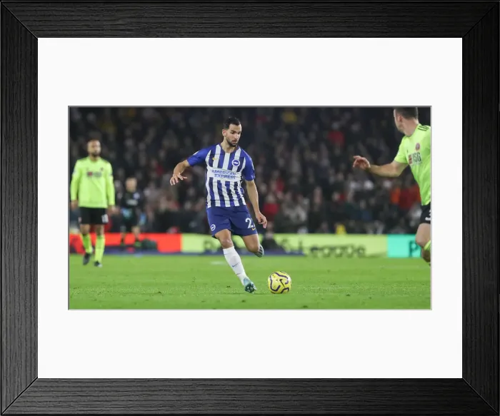 Framed Print : Brighton and Hove Albion vs Sheffield United: Premier League Battle at American Express Community Stadium (21DEC19) Framed Print : Brighton and Hove Albion vs Sheffield United: Premier League Battle at American Express Community Stadium (21DEC19)