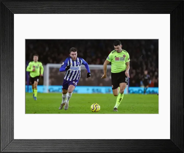 Framed Print : Brighton and Hove Albion vs. Sheffield United: Premier League Battle at American Express Community Stadium (12.21.19) Framed Print : Brighton and Hove Albion vs. Sheffield United: Premier League Battle at American Express Community Stadium (12.21.19)