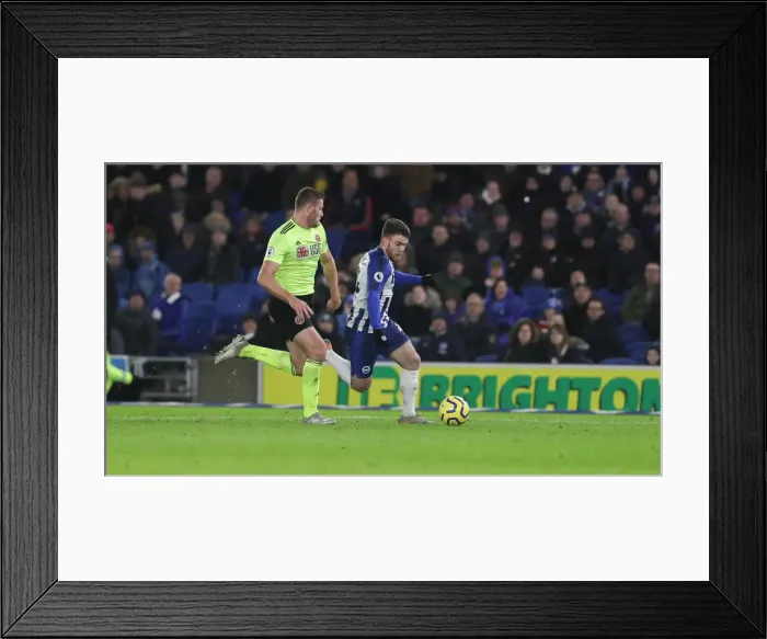 Framed Print : Brighton and Hove Albion vs Sheffield United: Premier League Battle at American Express Community Stadium (12.21.19) Framed Print : Brighton and Hove Albion vs Sheffield United: Premier League Battle at American Express Community Stadium (12.21.19)