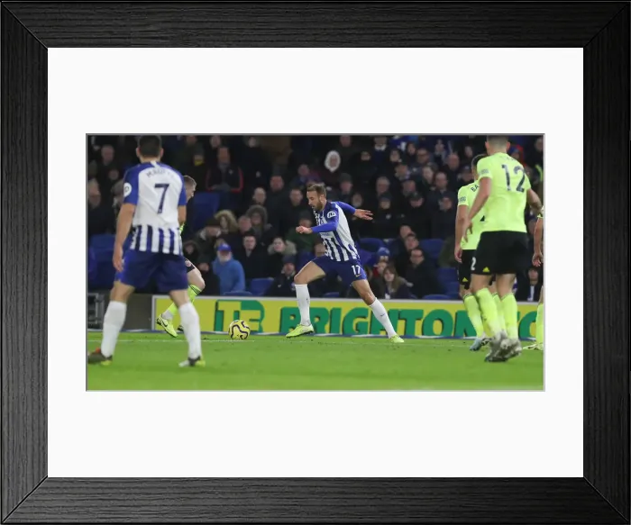Framed Print : Brighton and Hove Albion vs. Sheffield United: Premier League Battle at American Express Community Stadium (12.21.19) Framed Print : Brighton and Hove Albion vs. Sheffield United: Premier League Battle at American Express Community Stadium (12.21.19)