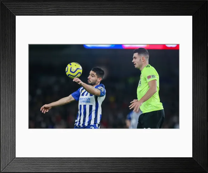 Framed Print : Brighton and Hove Albion vs. Sheffield United: Premier League Battle at American Express Community Stadium (12.21.19) Framed Print : Brighton and Hove Albion vs. Sheffield United: Premier League Battle at American Express Community Stadium (12.21.19)