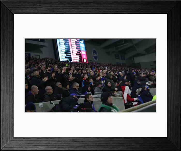 Framed Print : Brighton and Hove Albion vs. Sheffield United: Premier League Battle at American Express Community Stadium (21DEC19) Framed Print : Brighton and Hove Albion vs. Sheffield United: Premier League Battle at American Express Community Stadium (21DEC19)