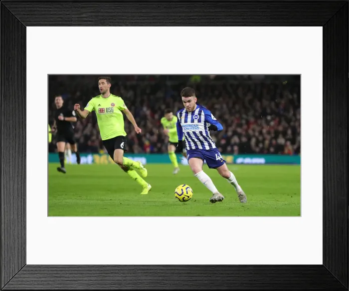 Framed Print : Brighton and Hove Albion vs. Sheffield United: Premier League Battle at American Express Community Stadium (21DEC19) Framed Print : Brighton and Hove Albion vs. Sheffield United: Premier League Battle at American Express Community Stadium (21DEC19)