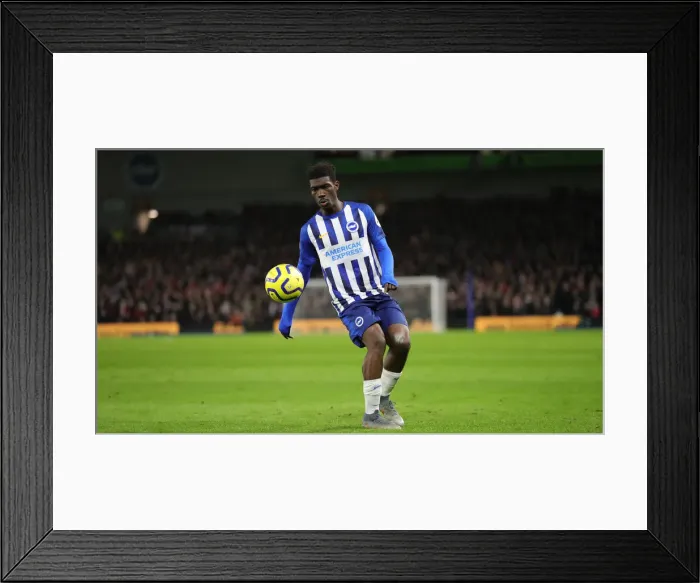 Framed Print : Brighton and Hove Albion vs Sheffield United: Premier League Battle at American Express Community Stadium (21DEC19)