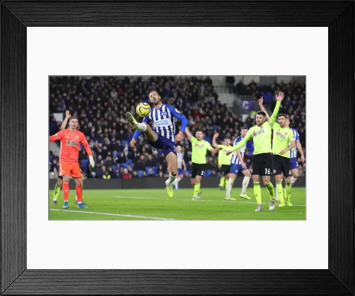 Framed Print : Brighton vs Sheffield United: Premier League Battle at American Express Community Stadium (12.21.19) Framed Print : Brighton vs Sheffield United: Premier League Battle at American Express Community Stadium (12.21.19)