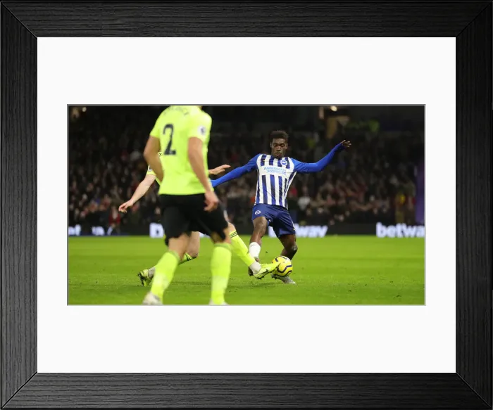Framed Print : Brighton and Hove Albion vs Sheffield United: Premier League Battle at American Express Community Stadium (12.21.19)