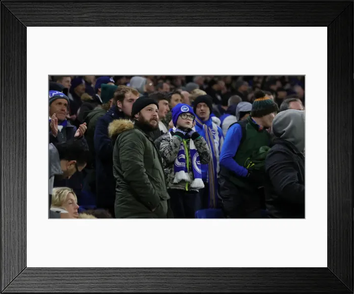 Framed Print : Brighton and Hove Albion vs. Sheffield United: Premier League Battle at American Express Community Stadium (21DEC19) Framed Print : Brighton and Hove Albion vs. Sheffield United: Premier League Battle at American Express Community Stadium (21DEC19)