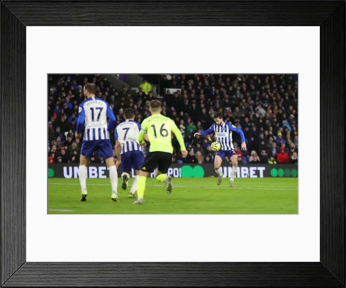 Framed Print : Brighton and Hove Albion vs. Sheffield United: Premier League Battle at American Express Community Stadium (12.21.19) Framed Print : Brighton and Hove Albion vs. Sheffield United: Premier League Battle at American Express Community Stadium (12.21.19)