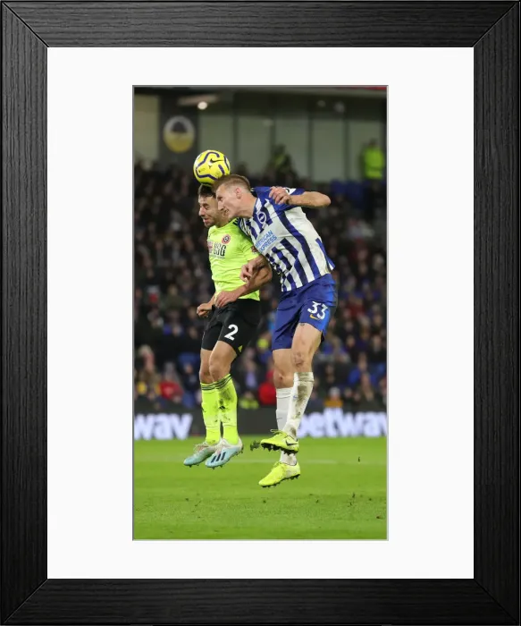 Framed Print : Brighton and Hove Albion vs. Sheffield United: Premier League Battle at American Express Community Stadium (21DEC19) Framed Print : Brighton and Hove Albion vs. Sheffield United: Premier League Battle at American Express Community Stadium (21DEC19)