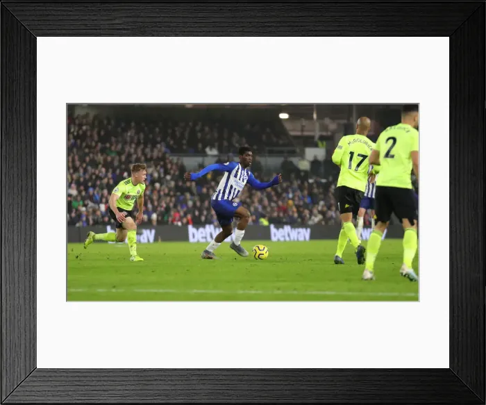 Framed Print : Brighton and Hove Albion vs. Sheffield United: Premier League Battle at American Express Community Stadium (21DEC19) Framed Print : Brighton and Hove Albion vs. Sheffield United: Premier League Battle at American Express Community Stadium (21DEC19)
