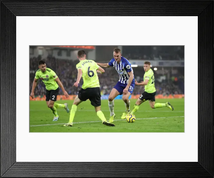 Framed Print : Brighton and Hove Albion vs Sheffield United: Premier League Battle at American Express Community Stadium (12.21.19) Framed Print : Brighton and Hove Albion vs Sheffield United: Premier League Battle at American Express Community Stadium (12.21.19)