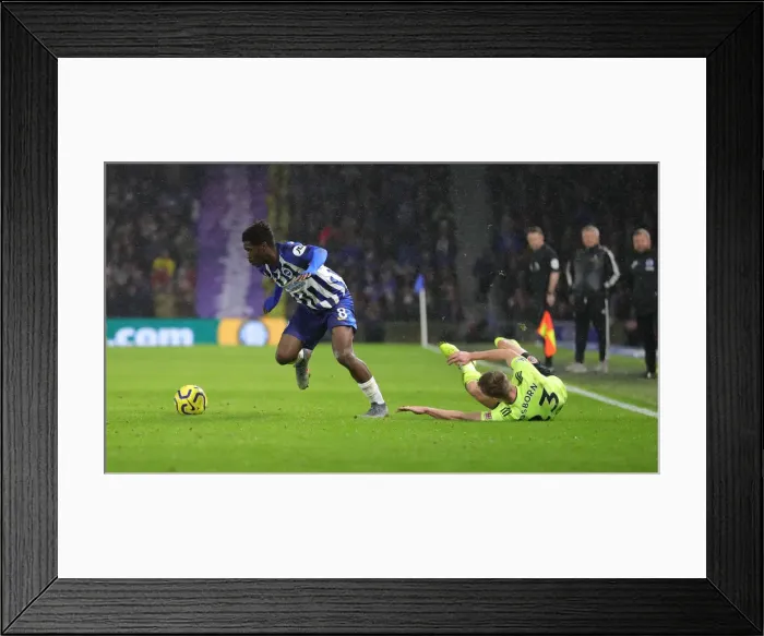 Framed Print : Brighton and Hove Albion vs Sheffield United: Premier League Battle at American Express Community Stadium (21DEC19)
