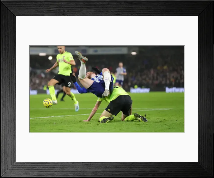 Framed Print : Brighton and Hove Albion vs. Sheffield United: Premier League Battle at American Express Community Stadium (21DEC19) Framed Print : Brighton and Hove Albion vs. Sheffield United: Premier League Battle at American Express Community Stadium (21DEC19)