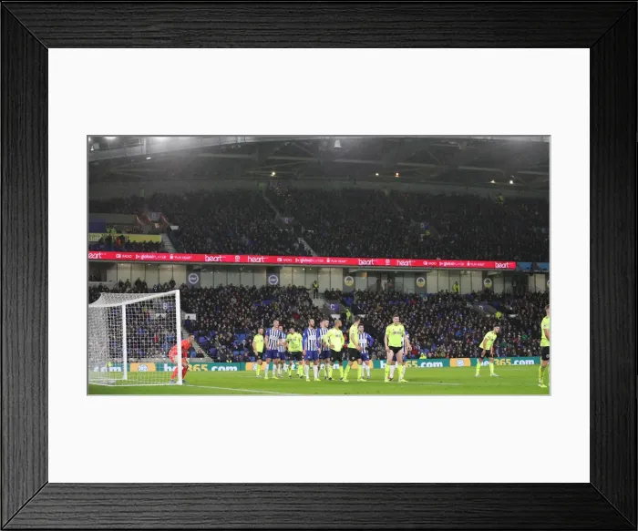 Framed Print : Brighton and Hove Albion vs Sheffield United: Premier League Battle at American Express Community Stadium (21DEC19) Framed Print : Brighton and Hove Albion vs Sheffield United: Premier League Battle at American Express Community Stadium (21DEC19)