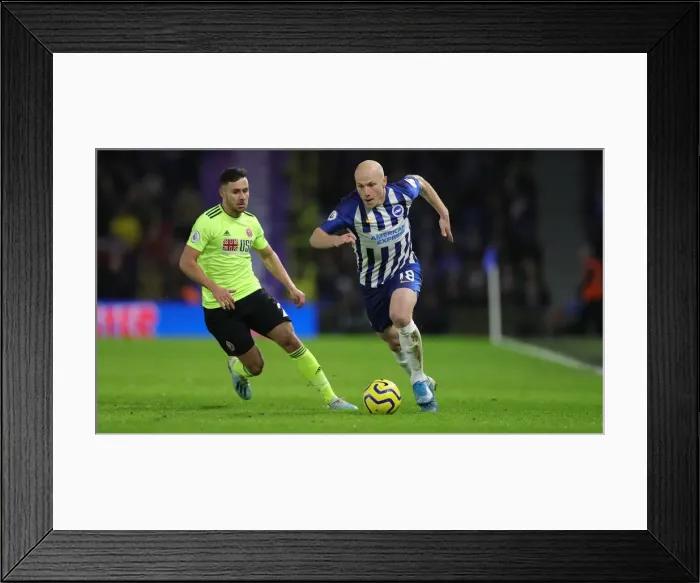 Framed Print : Brighton and Hove Albion vs Sheffield United: Premier League Battle at American Express Community Stadium (21DEC19) Framed Print : Brighton and Hove Albion vs Sheffield United: Premier League Battle at American Express Community Stadium (21DEC19)