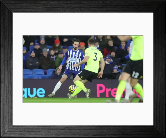 Framed Print : Brighton and Hove Albion vs. Sheffield United: Premier League Battle at American Express Community Stadium (21DEC19) Framed Print : Brighton and Hove Albion vs. Sheffield United: Premier League Battle at American Express Community Stadium (21DEC19)