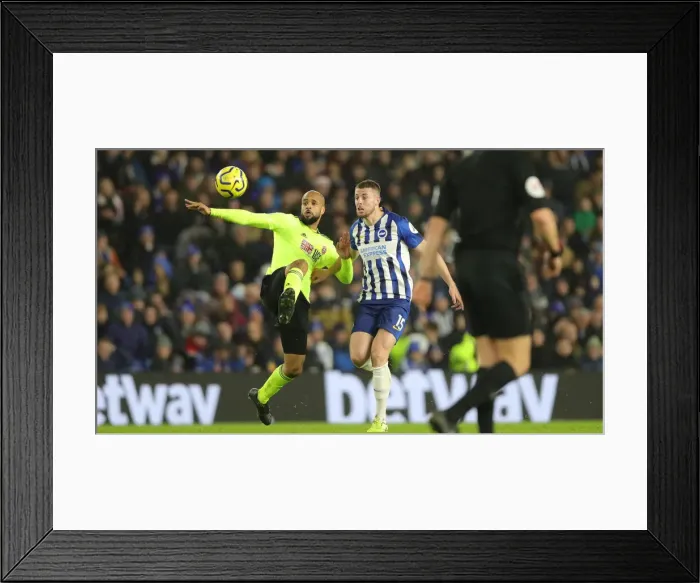 Framed Print : Brighton and Hove Albion vs. Sheffield United: Premier League Battle at American Express Community Stadium (21DEC19) Framed Print : Brighton and Hove Albion vs. Sheffield United: Premier League Battle at American Express Community Stadium (21DEC19)