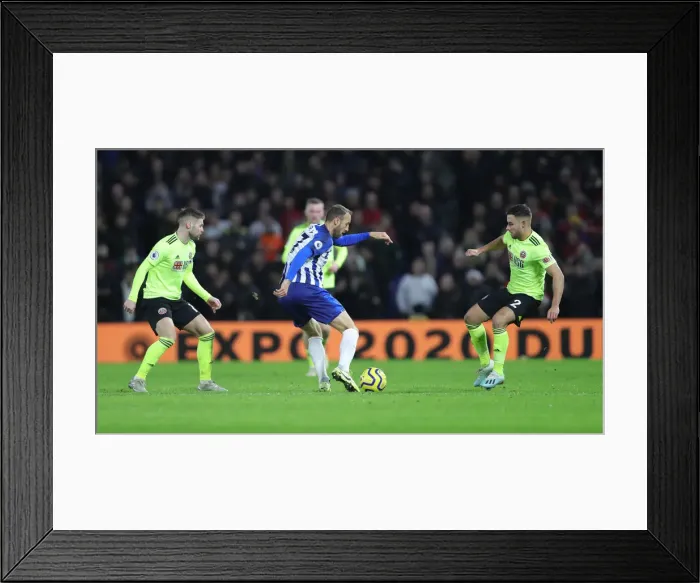 Framed Print : Brighton and Hove Albion vs Sheffield United: Premier League Battle at American Express Community Stadium (21DEC19) Framed Print : Brighton and Hove Albion vs Sheffield United: Premier League Battle at American Express Community Stadium (21DEC19)