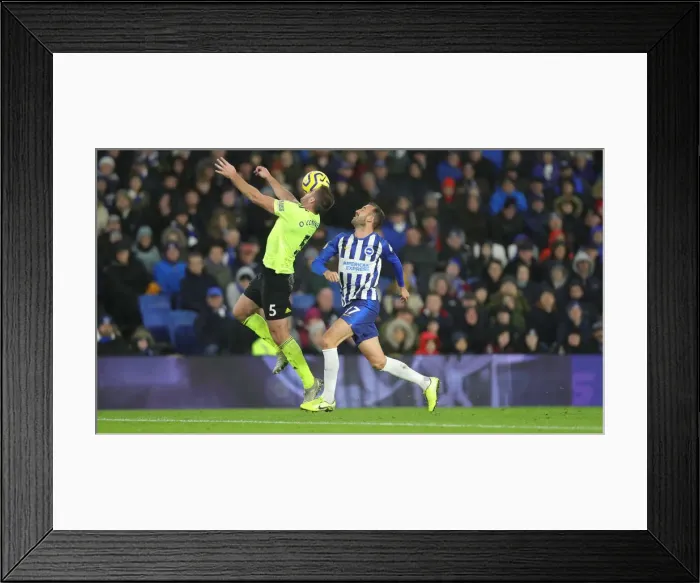 Framed Print : Brighton and Hove Albion vs. Sheffield United: Premier League Battle at American Express Community Stadium (21DEC19) Framed Print : Brighton and Hove Albion vs. Sheffield United: Premier League Battle at American Express Community Stadium (21DEC19)