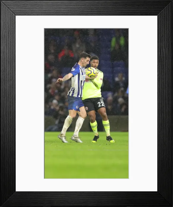 Framed Print : Brighton and Hove Albion vs Sheffield United: Premier League Battle at American Express Community Stadium (21DEC19) Framed Print : Brighton and Hove Albion vs Sheffield United: Premier League Battle at American Express Community Stadium (21DEC19)
