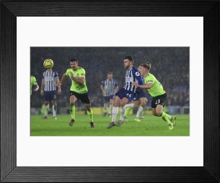 Framed Print : Brighton and Hove Albion vs Sheffield United: Premier League Clash at American Express Community Stadium (21DEC19) Framed Print : Brighton and Hove Albion vs Sheffield United: Premier League Clash at American Express Community Stadium (21DEC19)