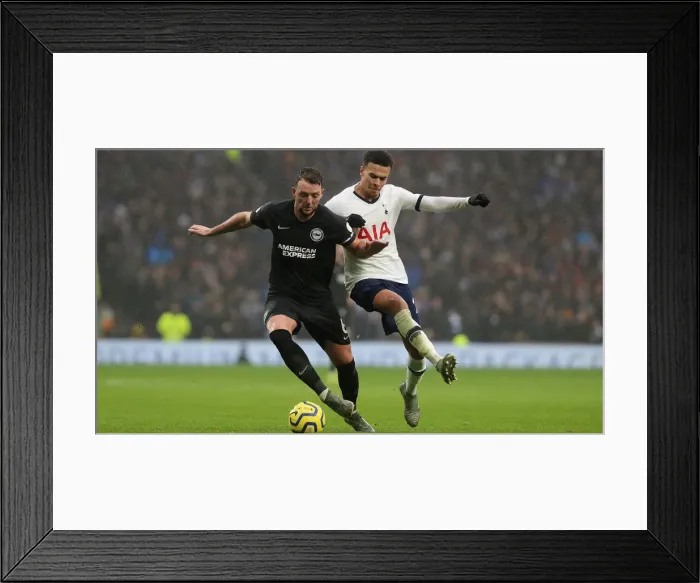 Framed Print : Battle in the Premier League: Tottenham Hotspur vs. Brighton and Hove Albion (26DEC19) Framed Print : Battle in the Premier League: Tottenham Hotspur vs. Brighton and Hove Albion (26DEC19)