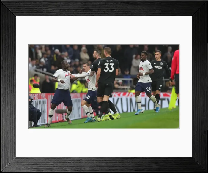 Framed Print : Premier League Showdown: Tottenham Hotspur vs. Brighton & Hove Albion at Tottenham Hotspur Stadium (26DEC19) Framed Print : Premier League Showdown: Tottenham Hotspur vs. Brighton & Hove Albion at Tottenham Hotspur Stadium (26DEC19)