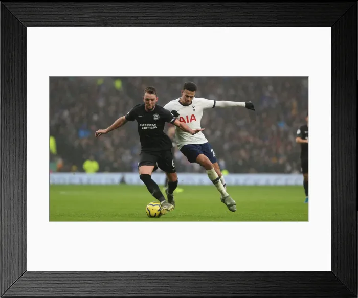 Framed Print : Battle in the Premier League: Tottenham Hotspur vs. Brighton and Hove Albion (26DEC19) Framed Print : Battle in the Premier League: Tottenham Hotspur vs. Brighton and Hove Albion (26DEC19)