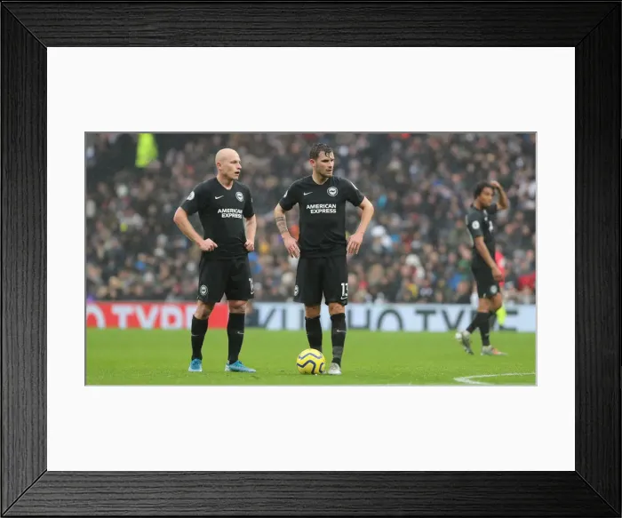 Framed Print : Tottenham Hotspur vs. Brighton and Hove Albion: A Premier League Battle at Spurs Stadium (26DEC19)