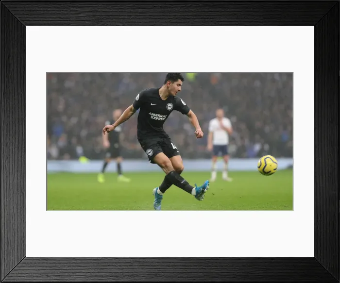 Framed Print : Tottenham vs. Brighton: A Premier League Battle at Tottenham Hotspur Stadium (26DEC19)