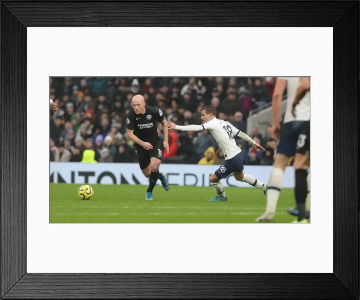 Framed Print : Premier League Showdown: Tottenham Hotspur vs. Brighton and Hove Albion at Tottenham Hotspur Stadium (26DEC19)