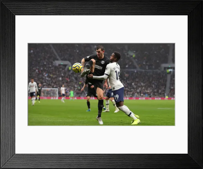 Framed Print : Tottenham vs. Brighton: A Premier League Clash at Tottenham Hotspur Stadium (26DEC19)