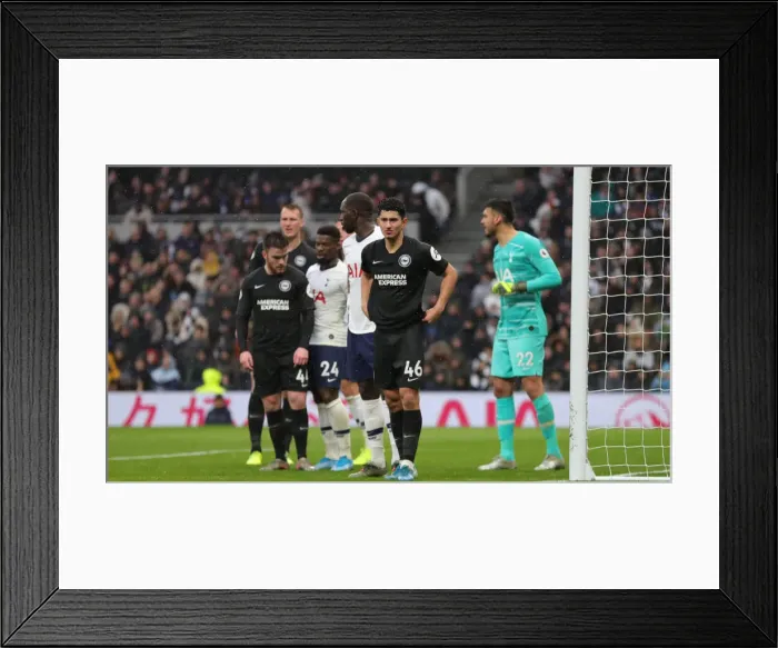 Framed Print : Premier League Clash: Tottenham Hotspur vs. Brighton and Hove Albion (26DEC19) Framed Print : Premier League Clash: Tottenham Hotspur vs. Brighton and Hove Albion (26DEC19)